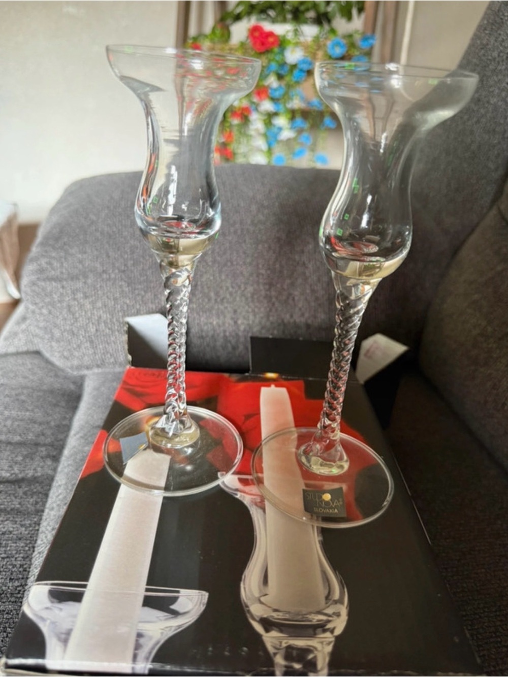 Vintage 1990 Studio Nova Venice Candle Holders